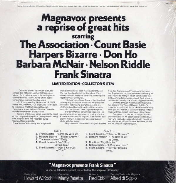 Various - Magnavox Presents... A Reprise Of Great Hits (LP, Comp, Ltd, Ter) (Mint (M)) - Image 2