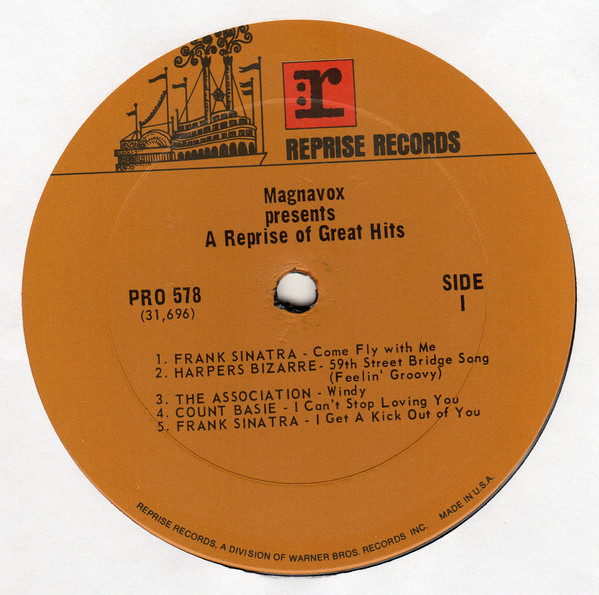 Various - Magnavox Presents... A Reprise Of Great Hits (LP, Comp, Ltd, Ter) (Mint (M)) - Image 3