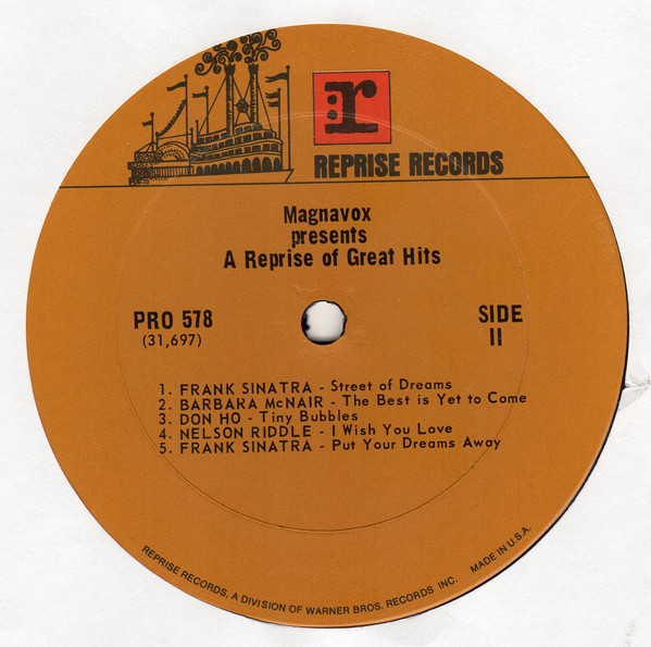 Various - Magnavox Presents... A Reprise Of Great Hits (LP, Comp, Ltd, Ter) (Mint (M)) - Image 4