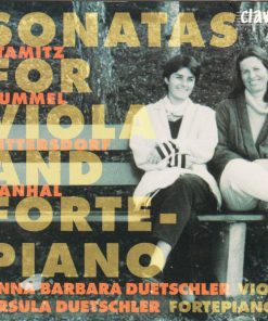 Anna Barbara Dütschler, Ursula Dütschler - Sonatas For Viola And Fortepiano (CD, Album) (Near Mint (NM or M-))