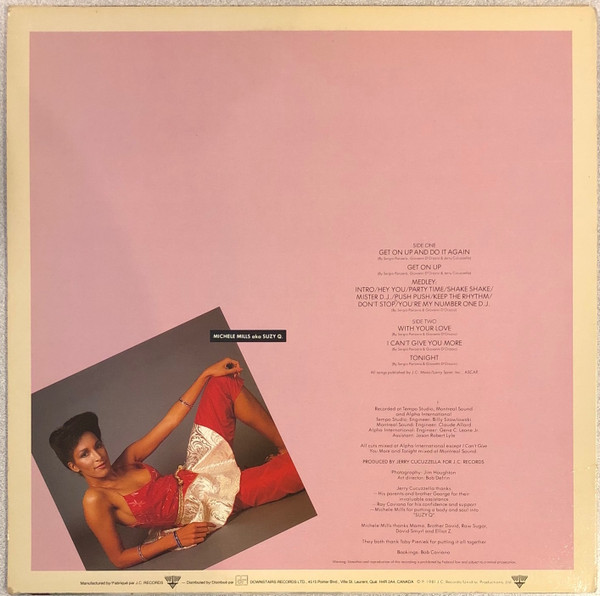 Suzy Q - Get On Up And Do It Again (LP, Album) (Mint (M)) - Image 4