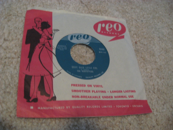 The Voxpoppers - Come Back Little Girl / A Love To Last A Lifetime (7", Single) (Good Plus (G+))