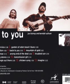 Alternative view of Joe Bishop (2) And Kendall Sullivan - Back To You (CD, Album) (Near Mint (NM or M-))