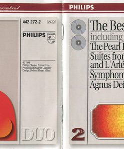 Alternative view of Georges Bizet - Leopold Simoneau, Jane Rhodes, Albert Lance, Gérard Souzay, Marie-Françoise Bucquet, Orchestre Des Concerts Lamoureux, Antal Dorati, Die Wiener Sängerknaben, Wiener Symphoniker, Uwe Christian Harrer, London Symphony Orchestra, Roberto Benz - The Best of Bizet (2xCD, Comp, RE, RM) (Near Mint (NM or M-))