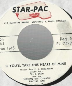 Del & Stan and the Supreme Dial-O-Matic Rhythm Man - It Gives My Heart A Thrill (7", Single) (Very Good Plus (VG+))