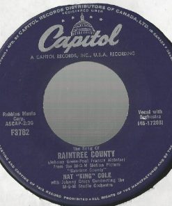 Nat King Cole - With You On My Mind / The Song Of Raintree County (7", Single) (Very Good (VG))