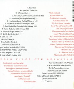 Alternative view of Christine Lavin - Cold Pizza For Breakfast (CD, Album) (Mint (M))