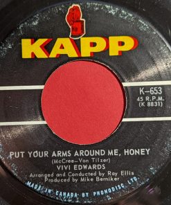Alternative view of Vivian Edwards (2) - Time After Time / Put Your Arms Around Me, Honey (7") (Near Mint (NM or M-))