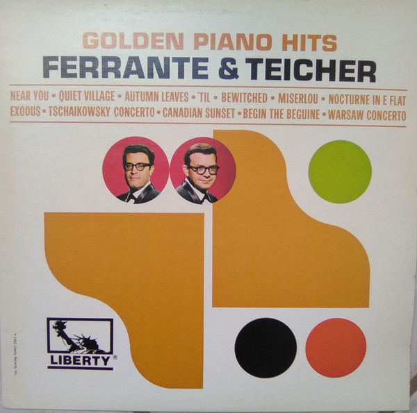 Ferrante & Teicher - Golden Piano Hits (LP, Club, RE) (Mint (M))