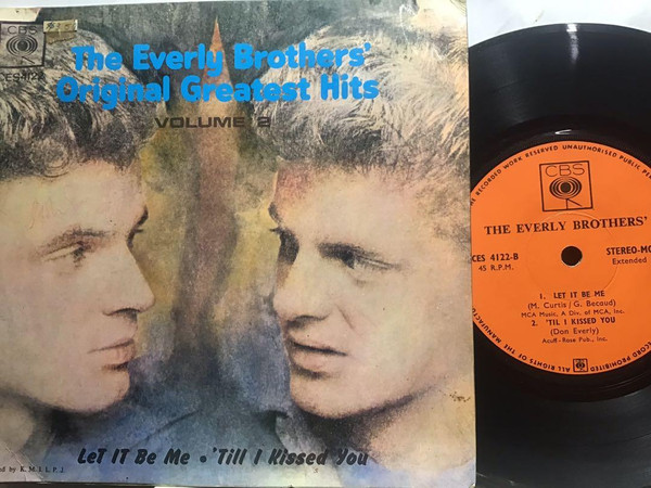 Everly Brothers - Original Greatest Hits Volume 2 (7", EP) (Near Mint (NM or M-))
