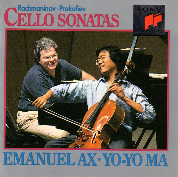 Sergei Vasilyevich Rachmaninoff • Sergei Prokofiev - Emanuel Ax • Yo-Yo Ma - Cello Sonatas (CD, Album, DAD) (Near Mint (NM or M-))