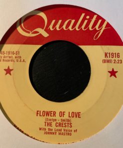 The Crests - Flower Of Love (7", Single) (Very Good Plus (VG+))