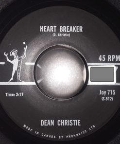 Dean Christie - Heart Breaker (7", Single) (Very Good Plus (VG+))