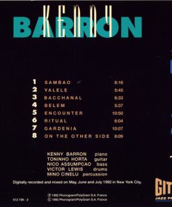 Alternative view of Kenny Barron - Sambao (CD, Album) (Near Mint (NM or M-))