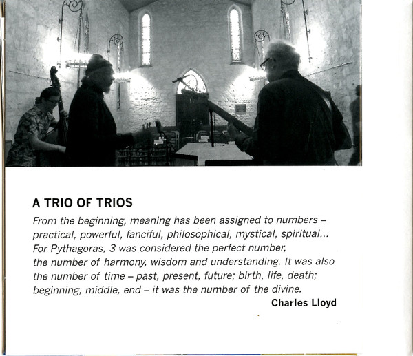 Charles Lloyd - Trios: Chapel (CD, Album) (Mint (M)) - Image 4