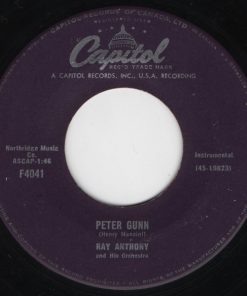 Ray Anthony & His Orchestra - Peter Gunn (7", Single) (Very Good Plus (VG+))