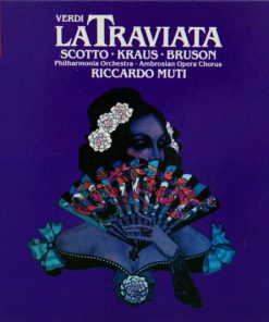 Giuseppe Verdi - Renata Scotto · Alfredo Kraus · Renato Bruson · Philharmonia Orchestra · The Ambrosian Opera Chorus · Riccardo Muti - La Traviata (2xCD, Album, RE + Box, Sli) (Near Mint (NM or M-))