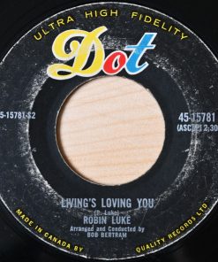 Alternative view of Robin Luke - Susie Darlin' / Living's Loving You (7") (Very Good (VG))