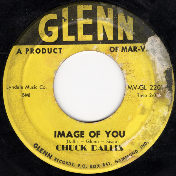 Chuck Dallis - Come On Lets Go / Image Of You (7", Single) (Very Good Plus (VG+)) - Image 2
