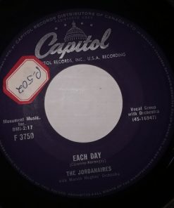 Alternative view of The Jordanaires With Marvin Hughes' Orchestra - Summer Vacation (7") (Very Good Plus (VG+))