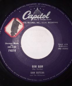 Sam Butera And The Witnesses - Bim Bam / Twinkle In Your Eyes (7", Los) (Very Good (VG))