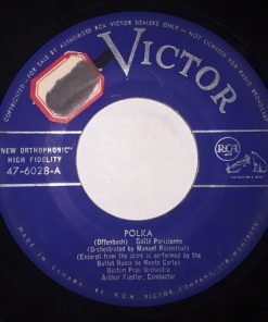 Boston Pops Orchestra, Arthur Fiedler - Gaîté Parisienne: Polka / Can Can (7", Mono) (Very Good Plus (VG+))