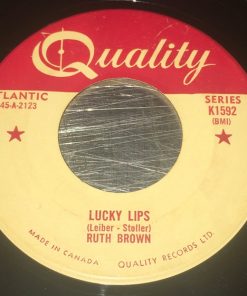 Alternative view of Ruth Brown - Lucky Lips / My Heart Is Breaking Over You (7") (Very Good Plus (VG+))