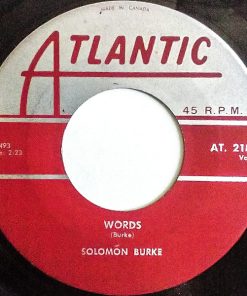 Alternative view of Solomon Burke - Home In Your Heart / Words (7") (Very Good Plus (VG+))
