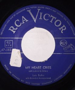 Alternative view of Lois Butler - Let Me Hold You In My Arms / My Heart Cries (7", Single) (Very Good (VG))