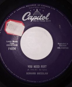 Alternative view of Bernard Bresslaw - Mad Passionate Love / You Need Feet (7", Single) (Very Good Plus (VG+))