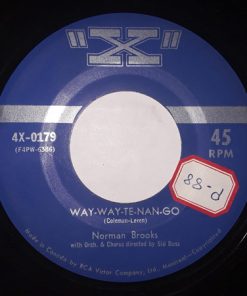Alternative view of Norman Brooks - Goodbye, Gal, Goodbye / Way-Way-Te-Nan-Go (7", Single) (Very Good (VG))
