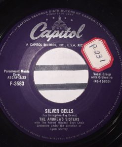 Alternative view of The Andrews Sisters - A Child's Christmas Song / Silver Bells (7") (Very Good Plus (VG+))