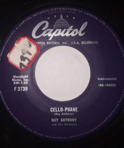 Ray Anthony & His Orchestra - Cello-Phane / The Lonely Trumpet (7") (Very Good Plus (VG+))
