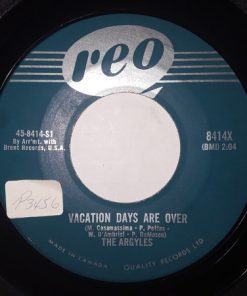 The Argyles (7) - Vacation Days Are Over / It Takes Time (7", Single) (Very Good Plus (VG+))