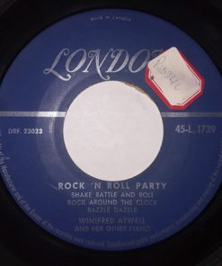 Alternative view of Winifred Atwell - Rock 'N Roll Party (7", Single) (Very Good Plus (VG+))