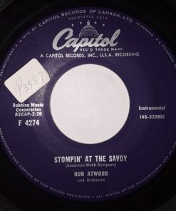 Alternative view of Hub Atwood - Easy Terms / Stompin' At The Savoy (7") (Very Good Plus (VG+))