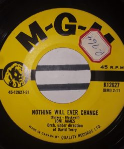 Joni James - Nothing Will Ever Change / Does It Show (7", Single) (Very Good Plus (VG+))