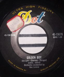 Alternative view of Carol Jarvis (2) - Acorn / Golden Boy (7") (Very Good Plus (VG+))