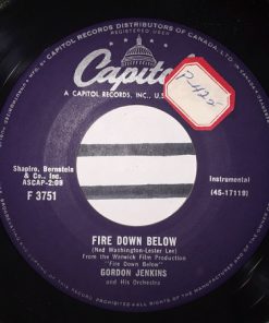 Alternative view of Gordon Jenkins And His Orchestra - Theme From "Saint Joan" / Fire Down Below (7") (Very Good Plus (VG+))