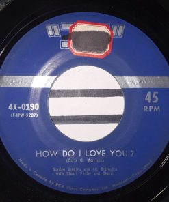 Alternative view of The Gordon Jenkins Singers And Gordon Jenkins And His Orchestra , Featuring Bob London - You're Not Alone / How Do I Love You? (7") (Very Good Plus (VG+))