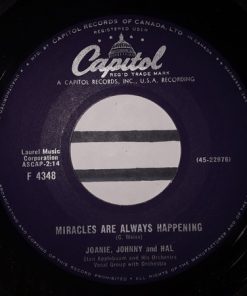 Alternative view of Joanie, Johnny & Hal, Stan Applebaum And His Orchestra - When You Lose The One You Love / Miracles Are Always Happening (7") (Very Good Plus (VG+))