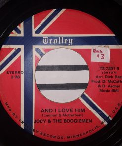 Alternative view of Jody & The Boogiemen - The Turtle Blues / And I Love Him (7") (Very Good (VG))