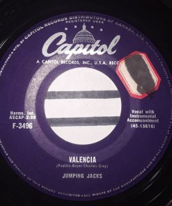 Jumping Jacks (2) - Toki-Roll Toki-Rock / Valencia (7", Single) (Very Good Plus (VG+))