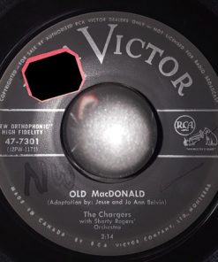 The Chargers (4) With Shorty Rogers And His Orchestra - Old MacDonald / Dandilyon (7") (Very Good Plus (VG+))