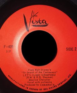 Alternative view of Maurice Chevalier & Hayley Mills / Maurice Chevalier - Enjoy It / Let's Climb (Grimpons) (7") (Very Good Plus (VG+))
