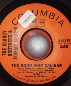 Alternative view of The Clancy Brothers & Tommy Makem - The Lowlands Low / The Good Ship Calibar (7") (Very Good (VG))