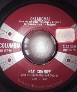 Ray Conniff And His Orchestra & Chorus - Oklahoma! / On The Street Where You Live (7") (Very Good (VG))