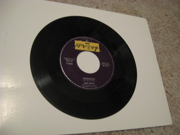 Dean Martin - Only Trust Your Heart / Bamboozled (7", Single) (Very Good Plus (VG+)) - Image 2