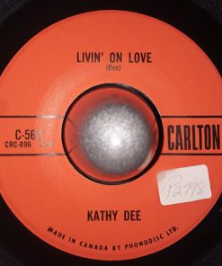 Kathy Dee - Livin' On Love / Subtract His Love (And Multiply Your Heartaches) (7", Single) (Very Good Plus (VG+))
