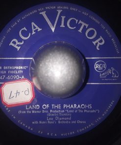 Leo Diamond With Henri René And His Orchestra - Land Of The Pharaohs / The One Rose (7") (Very Good Plus (VG+))